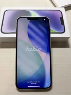 「美品」 iPhone14plus 128GB パープル SiMフリー