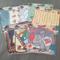 一番くじ トム＆ジェリー E賞タオルコレクション全8種コンプリート