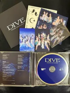 TWICE DIVE 初回限定盤B トレカ2種セット