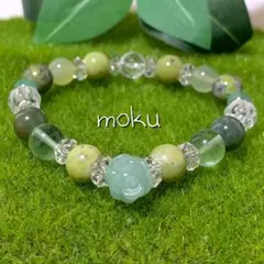クリソプレーズ ヒーリング パワーストーン 天然石ブレスレット