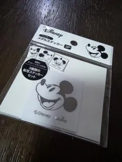 Disney ミッキーマウス メタルステッカー 3P