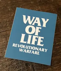 RATS〝WAY OF LIFE〟Sticker Blue ■CR-RS04のサムネイル