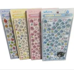 クーリア ボンボンドロップシールミニ しずくちゃん 4枚セット 正規品 シール