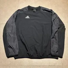 Adidas ロンt 長袖tシャツ　ピステ　サッカー　黒　ブラック