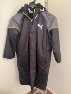 キッズ 130cm PUMA フード付きベンチコート