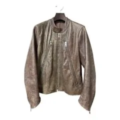 Martin Margiela 初期 02AW ハの字 ライダース ブラウンのサムネイル