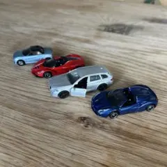 【4台セット】TOMICA（トミカ）：フェラーリ・ダイハツ、siku：BMW