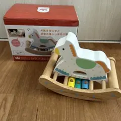 木製知育玩具　カランコロン木馬のサムネイル