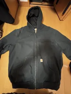 Carhartt 90s フーディー Lサイズ ブラック アクティブジャケット