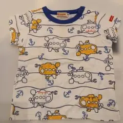 miki house 潜水艦デザイン Tシャツ 80センチ