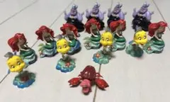 ディズニー　キャラクター フィギュア 15個　チョコエッグ　リトルマーメイド