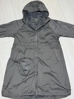 ユニクロ UNIQLO ライトブロックテックコート オリーブ レディース S