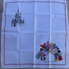 東京ディズニーランド ハンカチ ミッキー ミニー