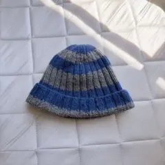 ストライプ ニット帽 ビーニー