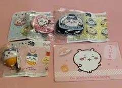 ちいかわ × くら寿司 ハチワレ　フィギュア　ちいかわ　缶バッジ　他