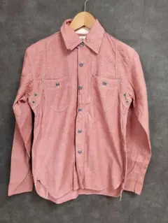 FOB Factory シャンブレー 長袖シワーク シャツ 1