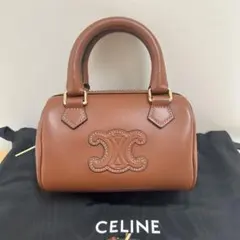 【早い者勝ち】セリーヌ　トリオンフ　ミニボストン　2way ハンドバッグ