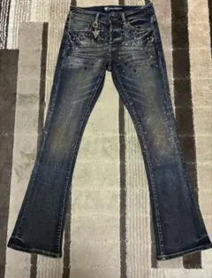 パンツ LAGUST Glitter coated denim LAGUST Glitter coated denim y2k - メルカリ