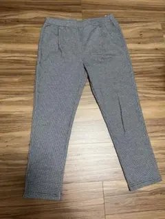 ウエストゴム　パンツ　ズボン チェック柄