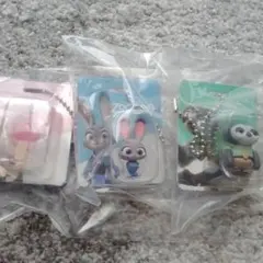 ズートピアブリスターチャームコレクション　3個セット