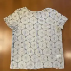 Beauty&Youth フラワーレースブラウス