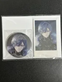 にじさんじ　小柳ロウ　 誕生日グッズ2024 缶バッジ＆チェキ風カード　②