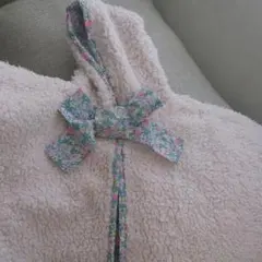 【美品☆】fafa 小花柄ケープポンチョ