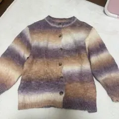 グラデーションニットカーディガン 長袖 レトロガール RETRO GIRL