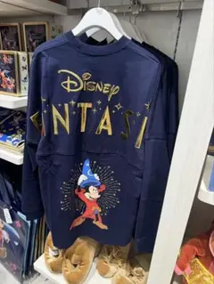 【Spirit Jersey】ミッキー 長袖Tシャツ ブルー XL