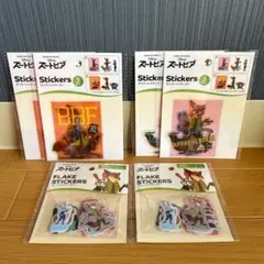 ズートピア　ダイカットステッカー　フレークステッカー　6点セット　Seria