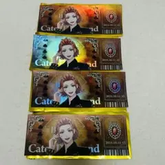 ツイステ ブレイジングジュエル チケット風カード ケイト 4枚