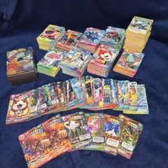 妖怪ウォッチ　とりつきカードバトル　カード　約600枚以上　マニュアルシート付