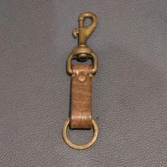 POLO RL レザー フック付きキーホルダー