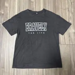 BRAVELY THE LIFE グラフィックプリント 半袖Tシャツ