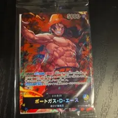 未使用】ワンピートレジャーワールド Vジャンプ付録 ポートガス・ D