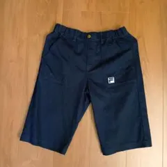 FILA ネイビー ハーフパンツ