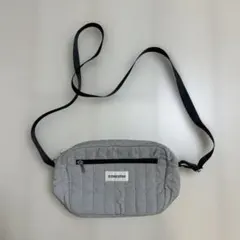 CONVERSE コンバース　レディース　グレー　キルティング ショルダーバッグ