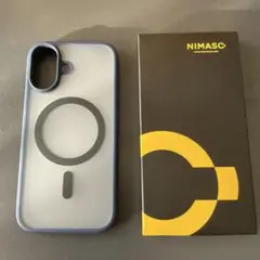 NIMASO iPhone 17 ケース ブルー MagSafe