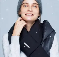 ヒーターマフラー / USB / マフラー （ムテックス）冬用　男女兼用 電熱