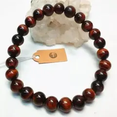 天然石 レッドタイガーアイ 8mm① パワーストーン オールブレス