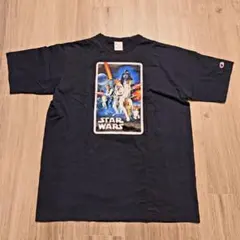 Champion x STAR WARS Tシャツ T1011 ネイビー M - メルカリ