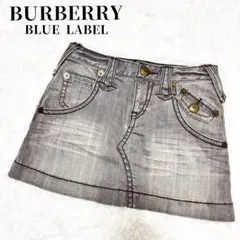 BURBERRY BLUE LABEL デニム スカート ホースロゴ Y2K