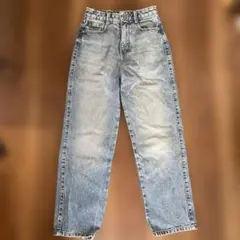 ZARA ハイウエストストレートジーンズ EUR32