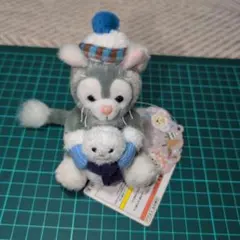 ジェラトーニ　ぬいぐるみバッジ　ストラップ 雪だるま　2019