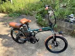 EENDUR C4 電動アシスト自転車 オリーブグリーン 美品 引き取りのみ