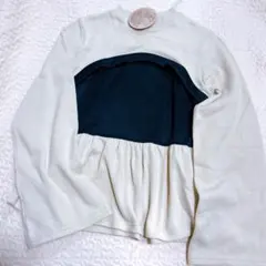tal.by yumi. 【WEB限定】　胸元切替プルオーバー　M