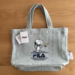 FILA x PEANUTS SNOOPY ヌビ トートバッグ 新品未使用