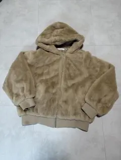 INGNI ベージュ　ファーブルゾン　モコモコ　Mサイズ