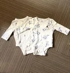 babyGAP ベビー ロンパース 長袖 2枚セット