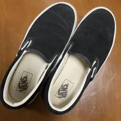 VANS スエード ブラック スリッポン